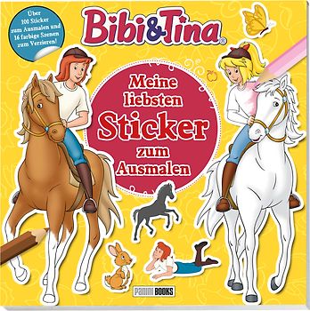 Bibi & Tina: Meine liebsten Sticker zum Ausmalen