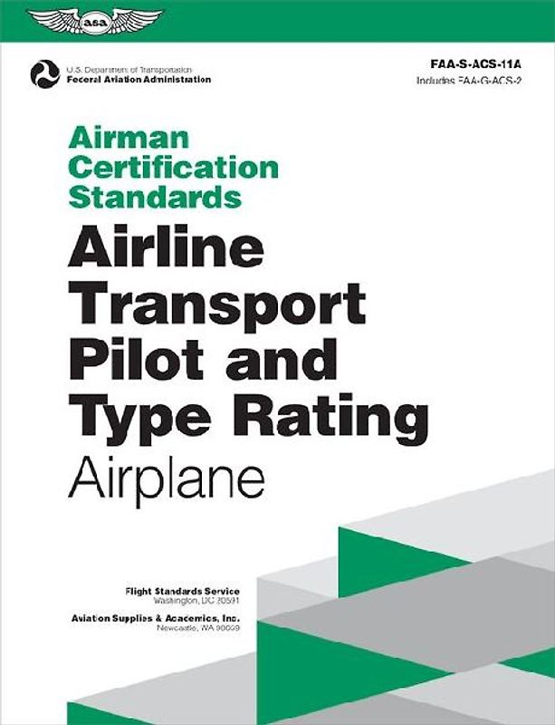 Airman Certification Standards: Airline Transport Pilot and Type Rating - Airplane (2025)