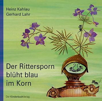 Der Rittersporn blüht blau im Korn