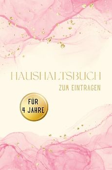 Haushaltsbuch für 4 Jahre