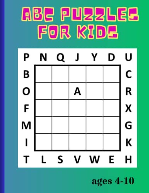 ABC Puzzles For Kids ages 4-10: a fun and interactive way to learn the alphabet and improve cognitive skills, alphabet letter puzzles.