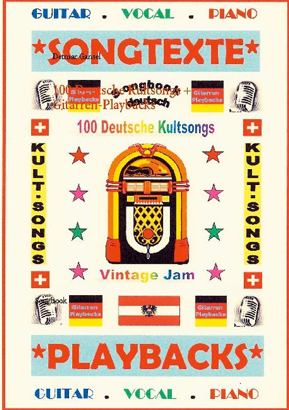 100 Deutsche Kultsongs + 100 Gitarren-Playbacks (MP3)