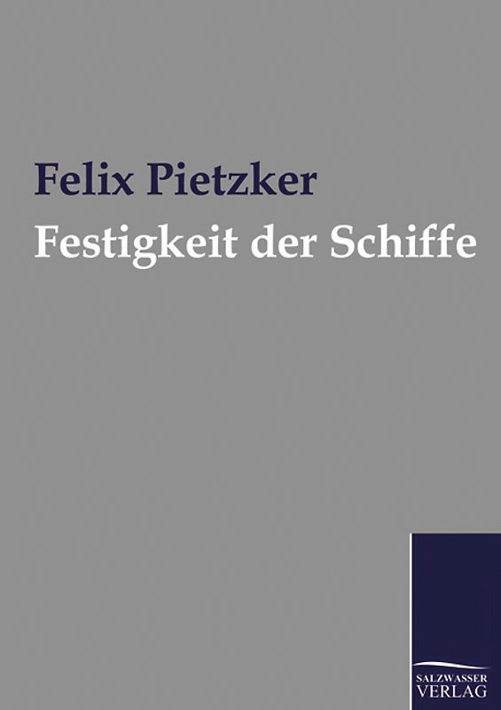 Festigkeit der Schiffe