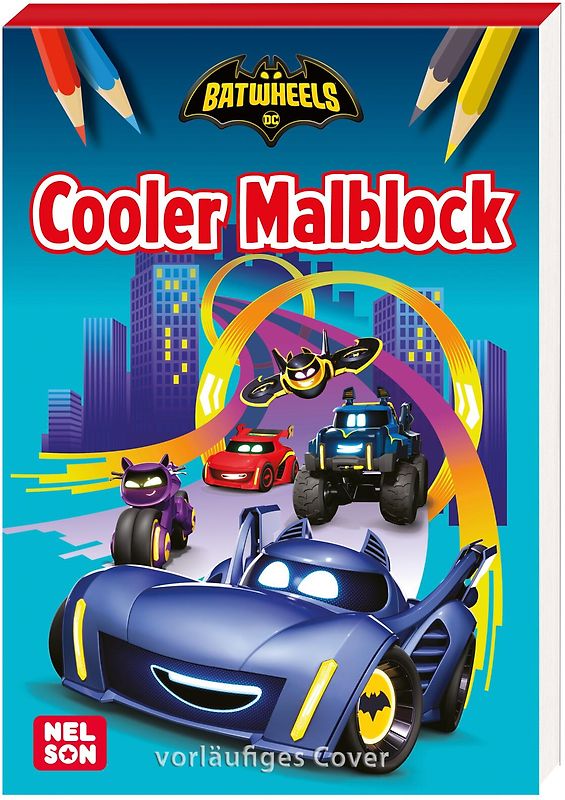DC Batwheels: Cooler Malblock
