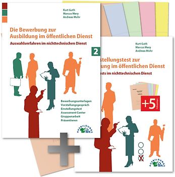 Die Bewerbung und der Eignungstest / Einstellungstest zur Ausbildung im öffentlichen nichttechnischen Dienst