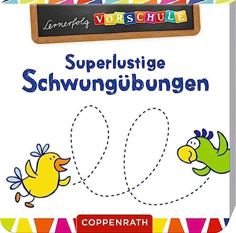 Superlustige Schwungübungen (Lernerfolg Vorschule)