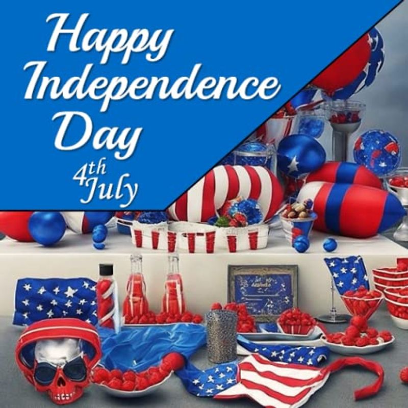 Happy Independence Day: A 4th of July Gift Book for Friends and Family