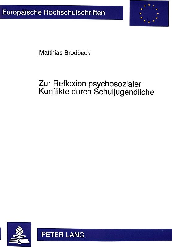 Zur Reflexion psychosozialer Konflikte durch Schuljugendliche
