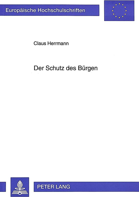 Der Schutz des Bürgen