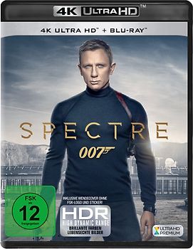 James Bond 007 - Spectre 4K [inkl. Blu-ray] 4K Ultra HD Blu-ray
