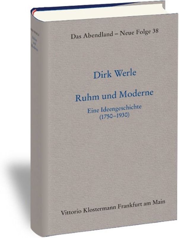 Ruhm und Moderne