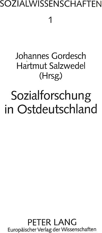 Sozialforschung in Ostdeutschland