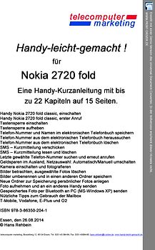 Nokia 2720 fold-leicht-gemacht. Handy-leicht-gemacht für Nokia 2720 fold