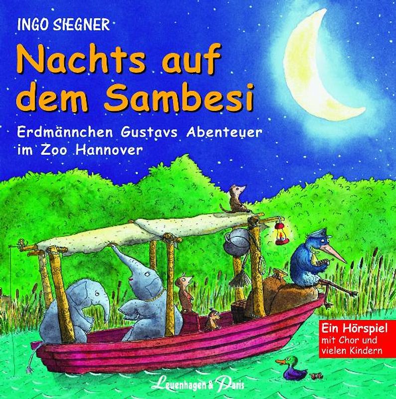 Nachts auf dem Sambesi