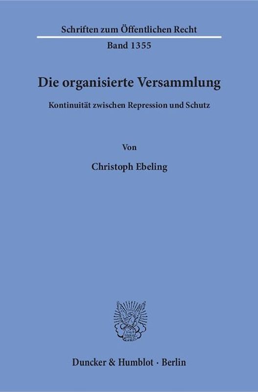 Die organisierte Versammlung.