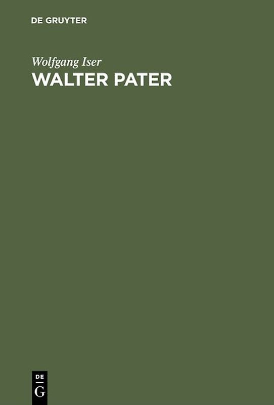Walter Pater