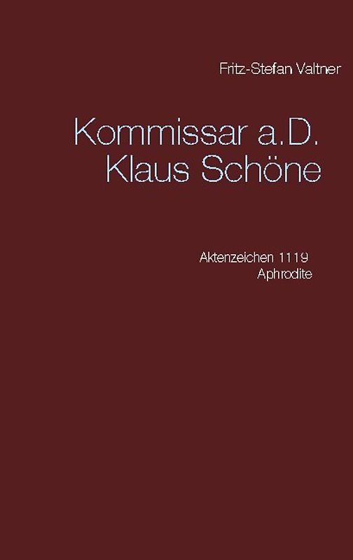 Kommissar a.D. Klaus Schöne