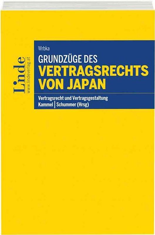 Grundzüge des Vertragsrechts von Japan