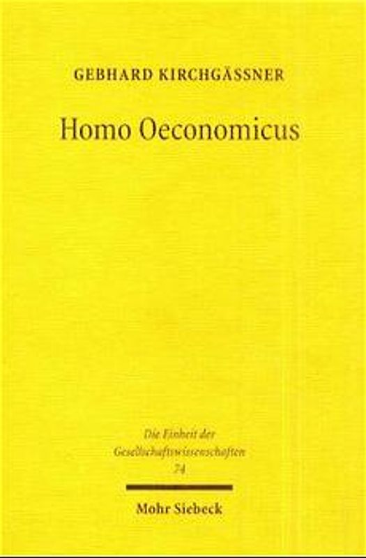 Homo oeconomicus