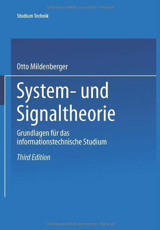 System- und Signaltheorie