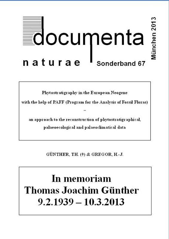 Zum Gedenken an Thomas Joachim Günther 9.2.1939 – 10.03.2013, I-IV