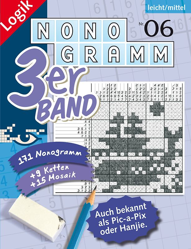 Nonogramm 3er-Band Nr. 6
