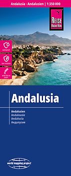 Reise Know-How Landkarte Andalusien / Andalusia (1:350.000)