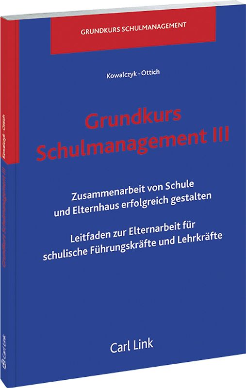 Grundkurs Schulmanagement III