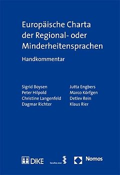 Europäische Charta der Regional- oder Minderheitensprachen.