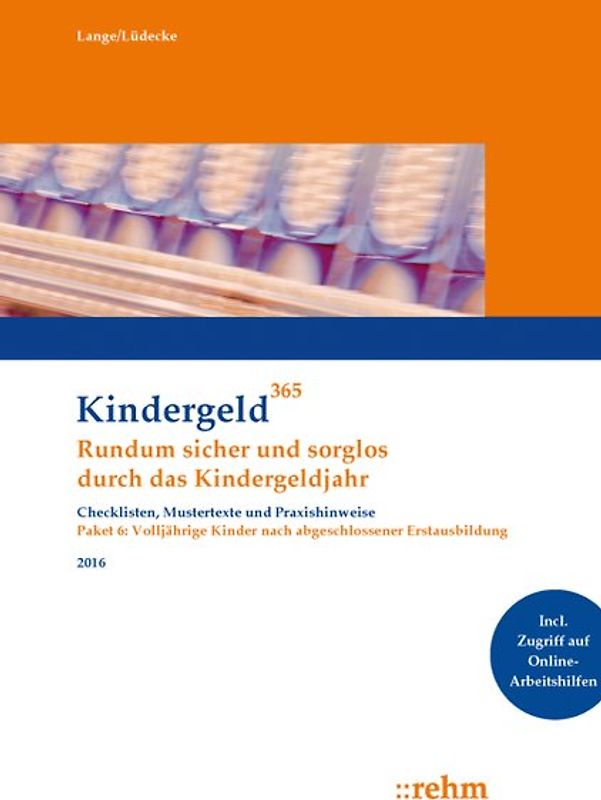 Volljährige Kinder nach abgeschlossener Berufsausbildung 2016