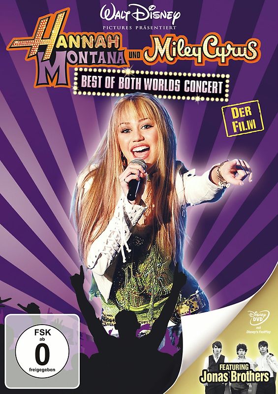 Hannah Montana & Miley Cyrus - Best Of Both Worlds Concert DVD