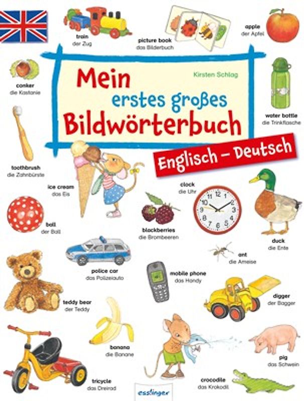 Mein erstes großes Bildwörterbuch – Englisch/Deutsch