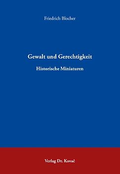 Gewalt und Gerechtigkeit