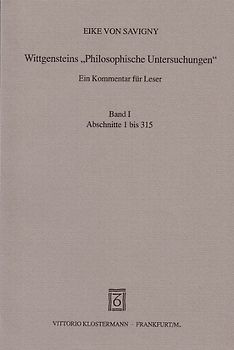 Wittgensteins "Philosophische Untersuchungen"