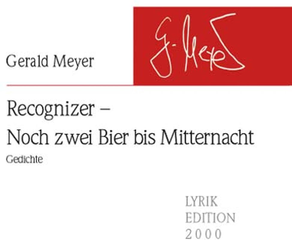 Recognizer - Noch zwei Bier bis Mitternacht