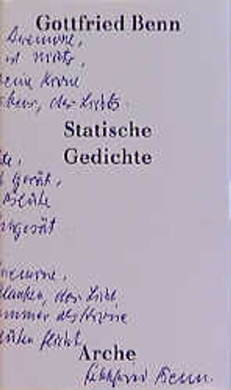 Statische Gedichte