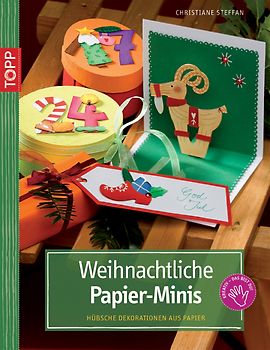 Weihnachtliche Papier-Minis