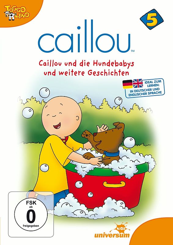 Caillou 05 - Caillou und die Hundebabys und weitere Geschichten DVD