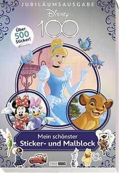 Disney 100: Mein schönster Sticker- und Malblock
