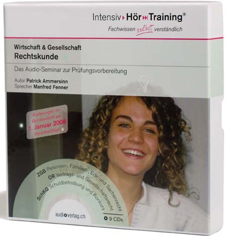 9 CDs - IntensivHörTraining® Rechtskunde
