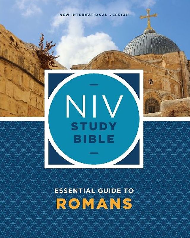 NIV Study Bible Essential Guide to Romans, Paperback, Red Letter, Comfort Print