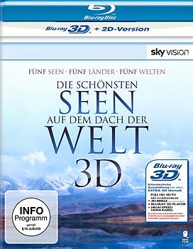 Die schönsten Seen auf dem Dach der Welt 3D [inkl. 2D Version] 3D Blu-ray Disc