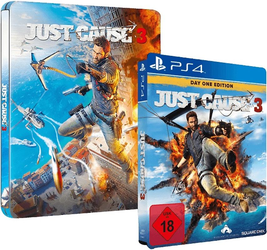 Just Cause 3 [Day 1 Edition, Steelbook] PlayStation 4