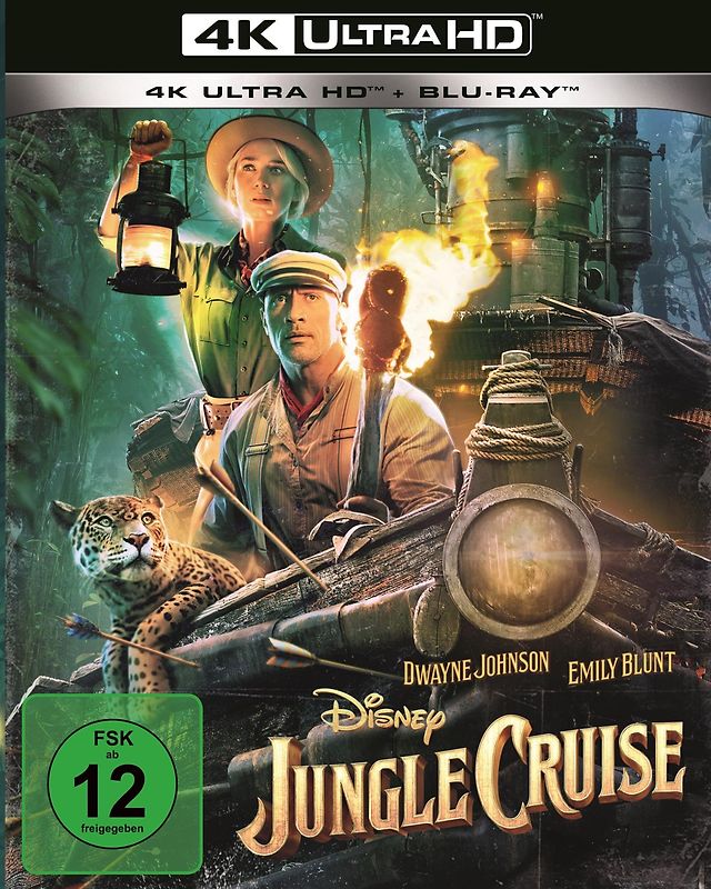 Jungle Cruise UHD Blu-ray 4K Ultra HD Blu-ray