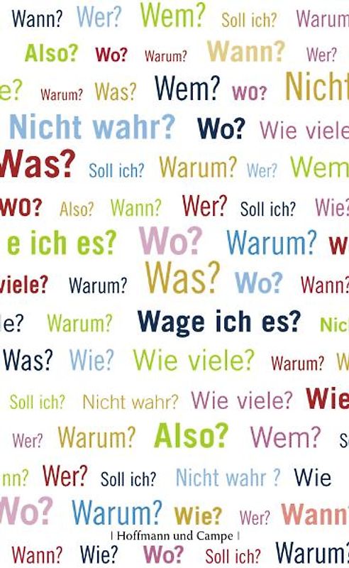 Ein Buch, das alle Fragen stellt