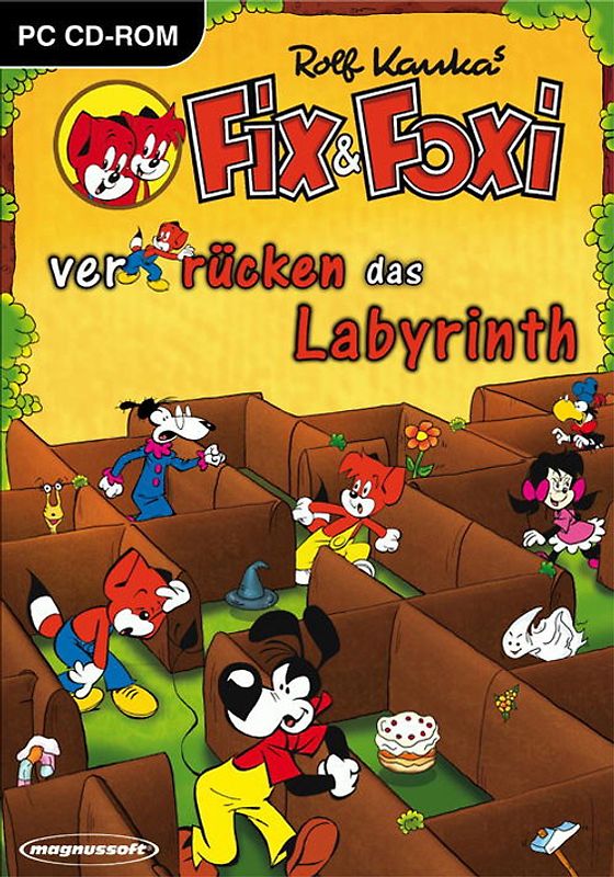 Fix und Foxi verrücken d. Labyrinth PC Spiele