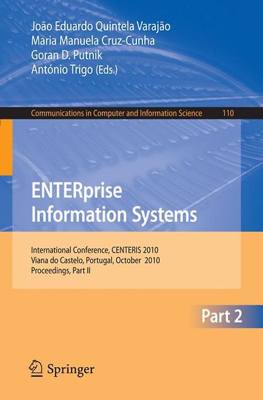 ENTERprise Information Systems, Part II