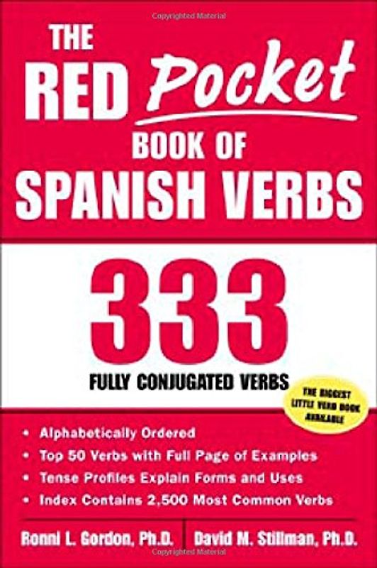 The Red Pocket Book of Spanish Verbs: 333 Fully Conjugated Verbs (Language-Learning Favorites) - Gordon, Ronni L.