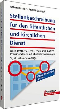 Stellenbeschreibung für den öffentlichen und kirchlichen Dienst