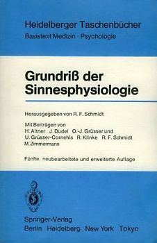 Grundriß der Sinnesphysiologie